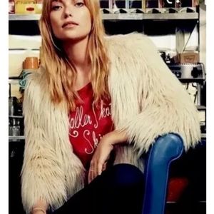 Anthropologie Mother Faux Fur